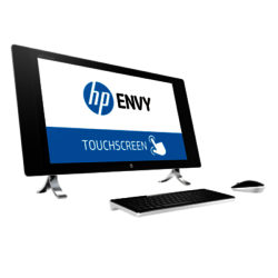 HP ENVY All-in-One 27-p000na Desktop PC, Intel Core i7, 8GB RAM, 1TB + 128GB, 27